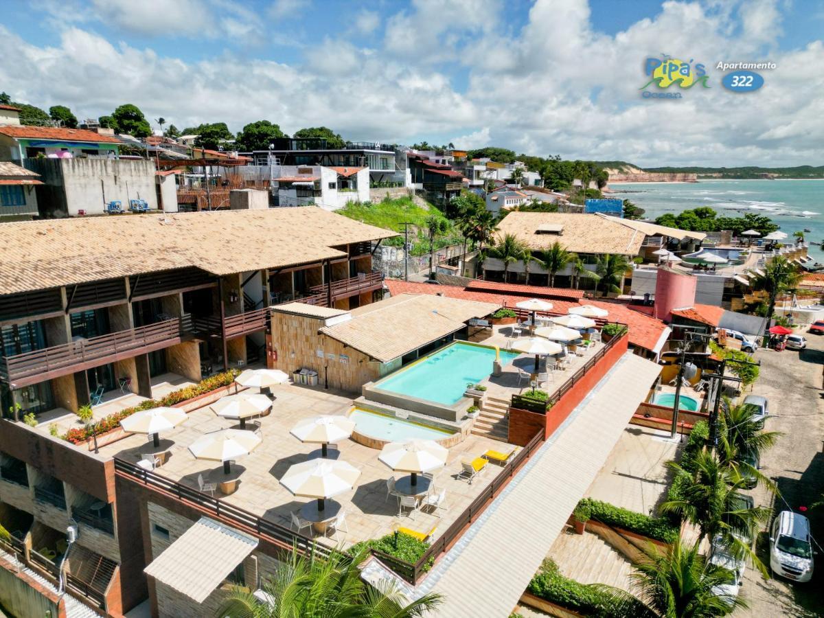 Apart Hotel Pipa'S Ocean - Flat 322 Praia de Pipa Exterior photo